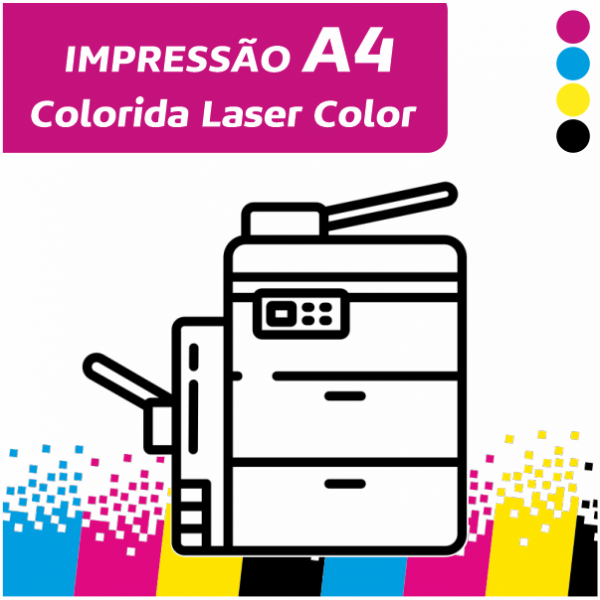 Impressão Colorida Laser Color A4 Papel Offset 75g Fosco Corte Reto Utiprint 0244
