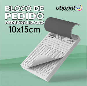 Kit 4 Blocos 10x15 100pag cada Offiset 75G 10x15   Corte e Blocagem 