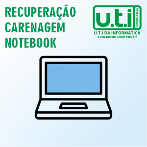 Recuperação carenagem Notebook      